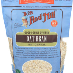 Bob'S Red Mill Oat Bran Hot Cereal Gluten Free 16 Oz