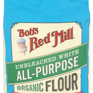 Bob's Red Mill Organic Unbleached White Flour 5 Lbs