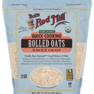 BOBS ORG QUICK ROLLED OATS 32 OZ
