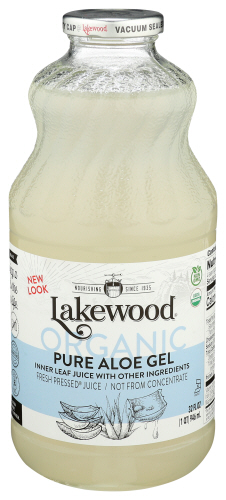 LWOOD ORG PURE ALOE GEL 32