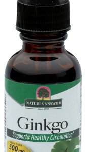 Nature's Answer Ginkgo Alcohol Free 1 Oz