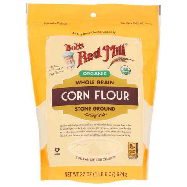 BOBS ORG CORN FLOUR 22 OZ
