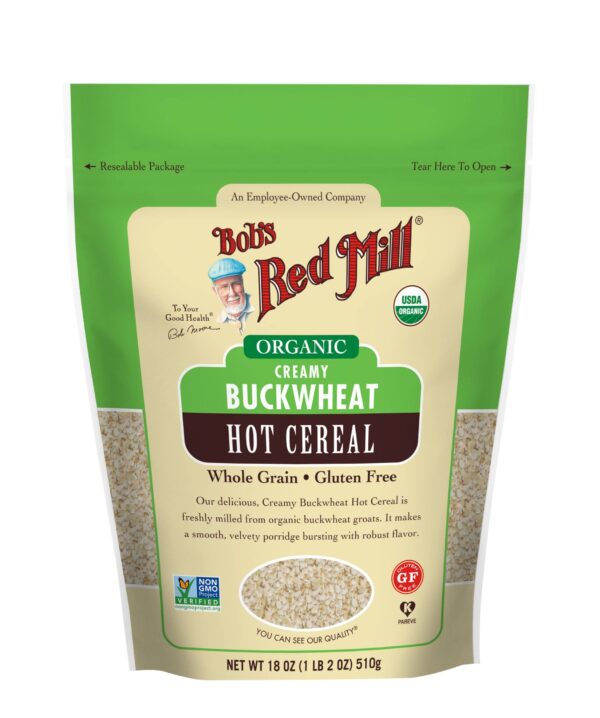 Bob'S Cereal Buckwheat Creamy Organic Hot 18 Oz