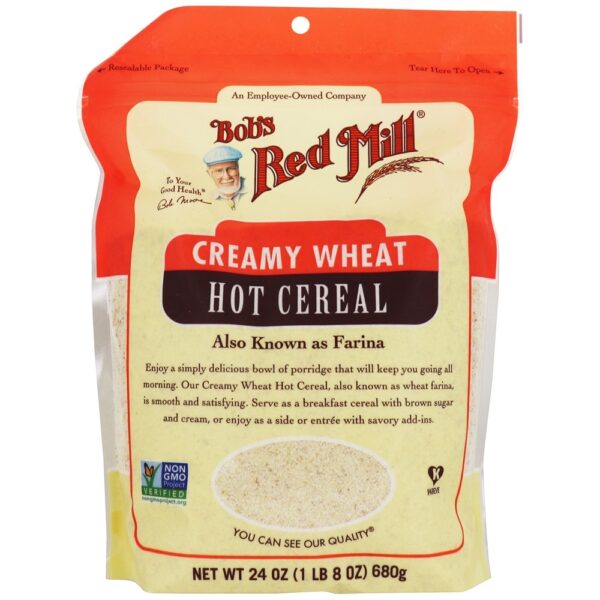 BOBS CREAMY WHEAT HOT CEREAL 24OZ