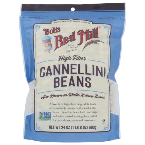 BOBS CANNELLINI BEANS 24 OZ