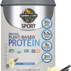 Garden of Life Sport Organic Plant-Based Protein Vanilla 28.4 oz.