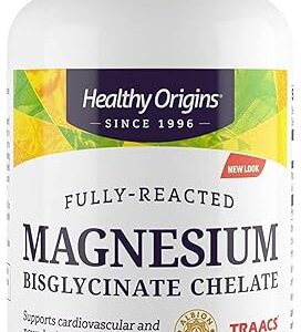 Healthy Origins Magnesium Bisglycinate 120 Tabs