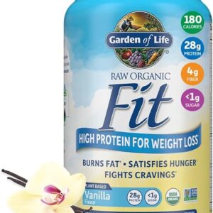 Garden of Life Raw Organic Fit Vanilla 32.2 oz.
