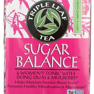 Triple Leaf Tea Sugar Balance Womens Tonic Tea 20 Bags
