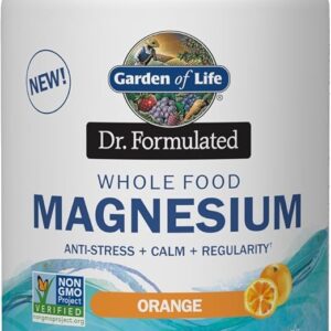 Garden of Life Dr. Formulated Magnesium Powder Orange 7 oz.