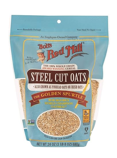 BOBS STEEL CUT OATS 24 OZ