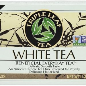 Triple Leaf Tea, White Tea, 20 Tea Bags, 1.34 Oz (38 G)