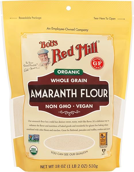 BOBS AMARANTH FLOUR GF ORG 18 OZ