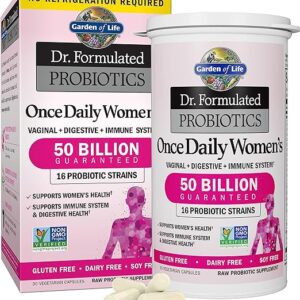 Garden of Life Once Daily Women's Probiotic 50 Billion (30 Count)