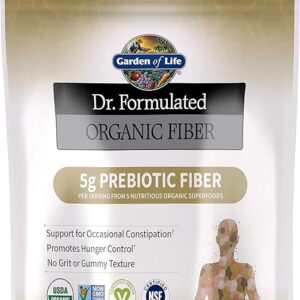 Garden of Life Organic Fiber Powder Unflavored 6.8 oz.