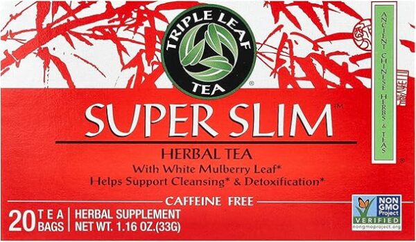 Triple Leaf Tea Super Slim Herbal Tea 20 Bags