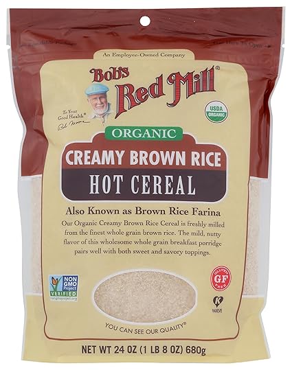 BOBS B/RICE HOT CEREAL ORG 24 OZ
