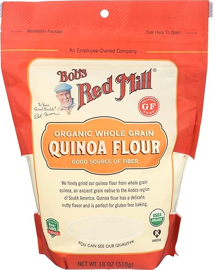 BOBS ORG QUINOA FLOUR 18 OZ
