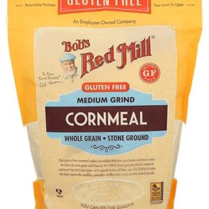 BOBS GF CORNMEAL MED GRIND 24 OZ