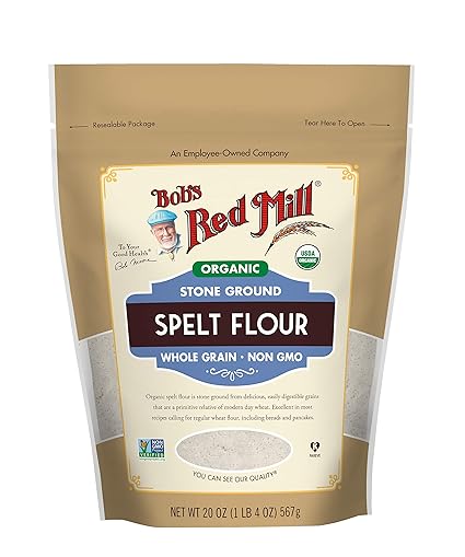 BOBS SPELT FLOUR ORG 20 OZ