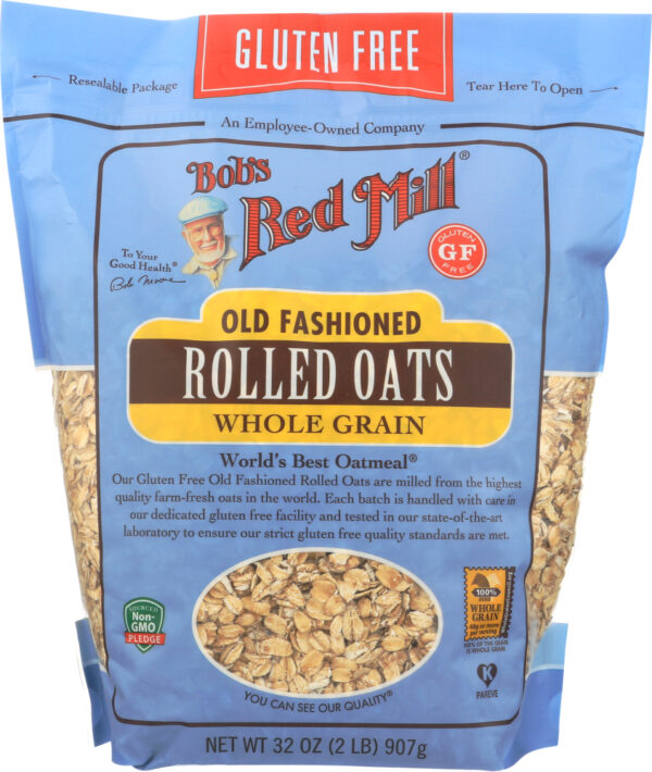 Bobs Red Mills Gf Rolled Oats 32 OZ