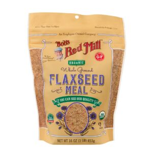 BOBS ORG FLAXSEED MEAL 16 OZ