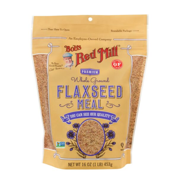 Bob'S Red Mill Premium Whole Ground Flaxseed Meal 16 Oz