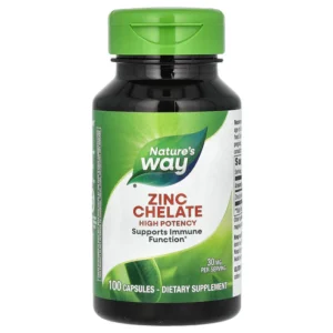 Nature's Way Zinc Chelate - Supports Immune Function