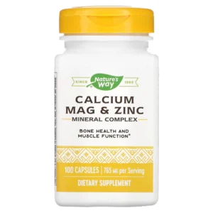 Nature's Way Calcium Magnesium And Zinc 100 CAPS