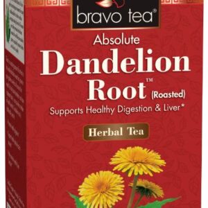 Bravo Tea 689563 Organic Dandelion Root Tea 20 Bags