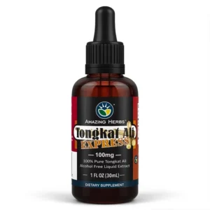 Amazing Herbs Black Seed Tongkat Ali Express Liquid Extract 1 oz.