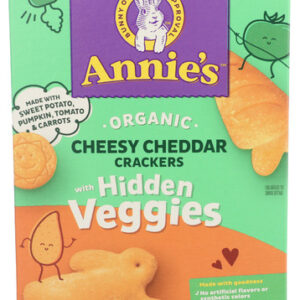 ANNIE'S VEGGIES CHEESE CRKS 7.5 OZ