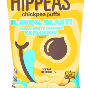 Hippeas Vegan White Cheddar Explosion Chickpea Puffs 3.75 oz.