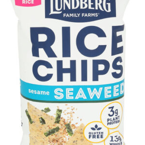 Lundberg Rice Chips Sesame Seaweed 5.5 Oz