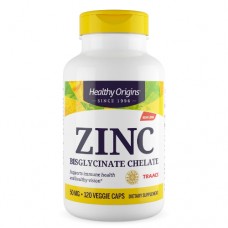 Healthy Origins Zinc Bisglycinate Chelate 50Mg 120 Veggie Capsules
