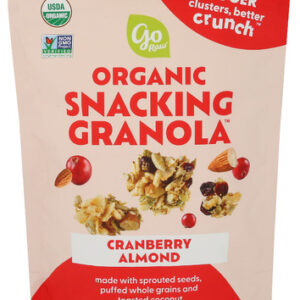 GO RAW GRANOLA CRANBERRY ALMOND