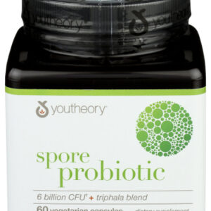Youtheory Spore Probitoic Advanced, 60 CP.