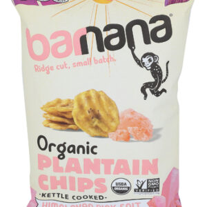 Barnana Organic Plantain Himalayan Salt Chips