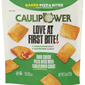 Caulipower Bites Pizza Four Cheese, 7.5 OZ.