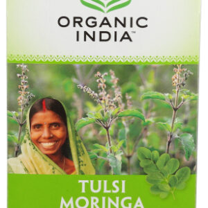 Organic India Tulsi Moringa Tea 18 tea bags