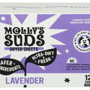 Molly's Suds Dryer Sheets Lavender