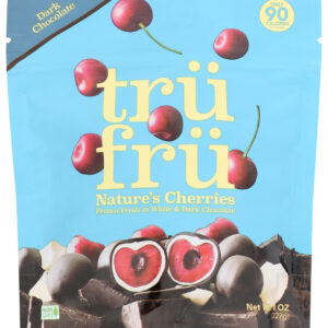 Tru Fru Frozen Cherries in WhiteDark Chocolate