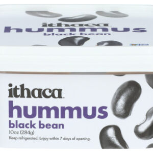 Ithaca Cold Crafted Hummus Black Bean, 10 OZ.