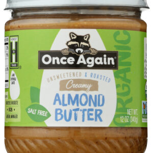 O.AGAIN CREAMY ALM BUTTER 12OZ