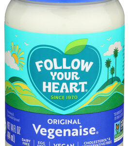Follow Your Heart Dairy Free Egg Free Original Vegenaise Spread 14 Oz.