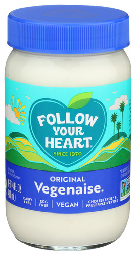 Follow Your Heart Dairy Free Egg Free Original Vegenaise Spread 14 Oz.