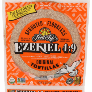 Food For Life Ezekiel 4-9 Sprouted Grain Tortillas 12 Oz