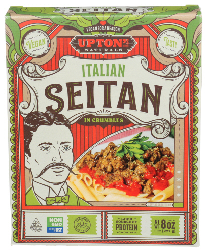 Upton Italian Seitan Crumbles 8OZ