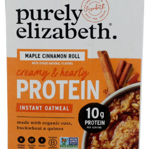 Purely Elizabeth Maple Cinnamon Protein Oatmeal 5pk 8.3oz