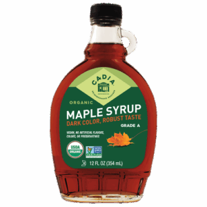 Cadia Organic All Natural Dark Maple Syrup 12 oz.